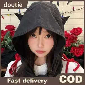 Dây Đeo Tai Mèo và Mũ Chống Nắng Doutie - Phù Hợp cho Nữ