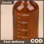 Doutie 5ml-100ml Chai nhỏ giọt có quy mô Thuốc thử Giọt mắt Kính màu hổ phách Hương liệu Chai pipet lỏng Chai có thể đổ lại Du lịch VN