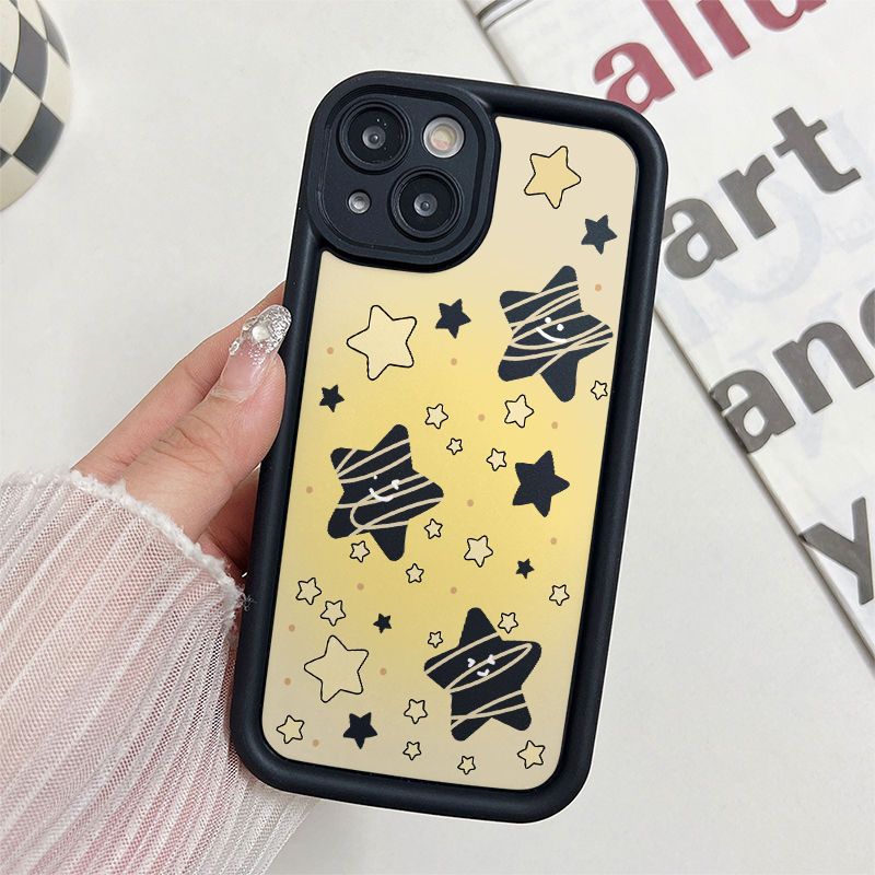 Ốp Lưng Cho Samsung Galaxy S26 S25 S24 S23 S22 S21 S20 Plus Ultra FE A04S A03S A02 M02 A12 M12 M32 A20 A30 A50S A30S Thiết Kế Mắt Thiên Thần Chống Rơi Họa Tiết Ngôi Sao JGS346