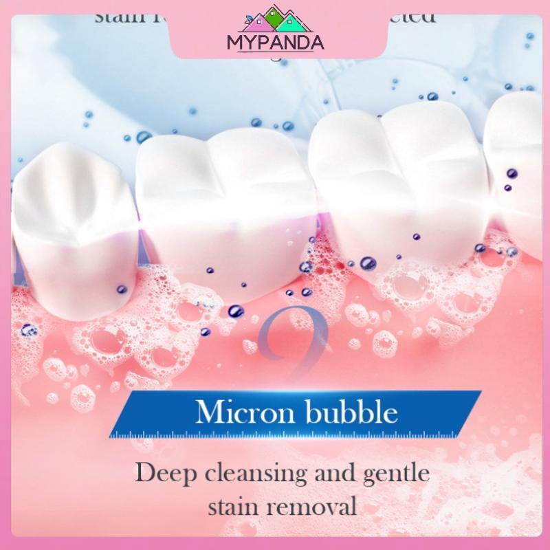 MYPANDA 30 Viên / Chai Kem Đánh Răng Viên Cải Thiện Hơi Thở Xấu Loại Bỏ Vết Bẩn Vệ Sinh Răng Miệng Tươi Viên Kem Đánh Răng Chắc Chắn.
