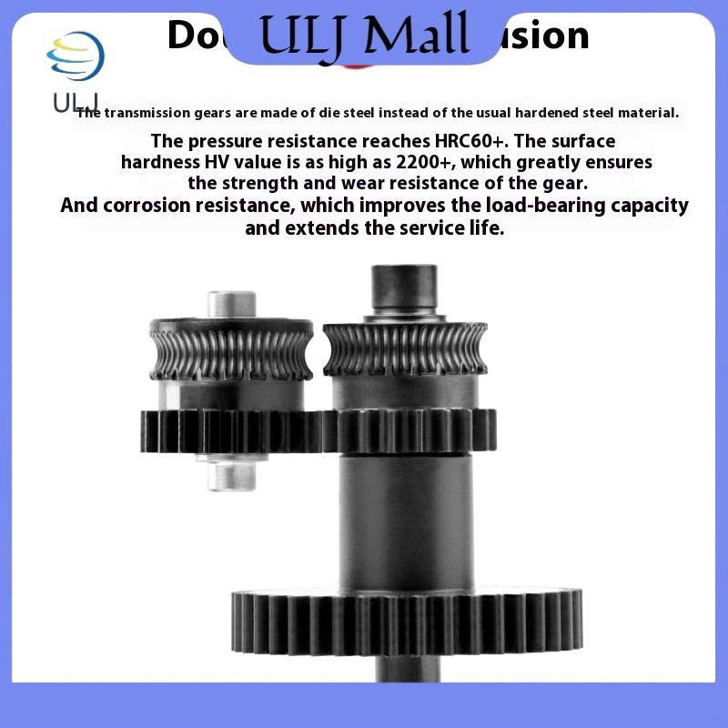 ULJ Cho Máy đùn Kobra2bo Bộ bánh răng phủ Nano Thép cứng Bộ bánh răng một mảnh có độ chính xác cao hơn cho Anycubic Kobra 2.