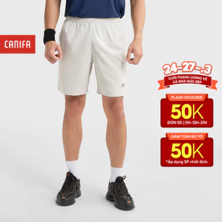 Quần short thể thao active nam CANIFA chất liệu thoáng mát có túi tiện lợi 8BS25S028