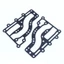 Yoo Xả Bên Trong Nắp Gioăng 6B4-41112-A0 Thuyền Động Cơ Gioăng Lắp Đặt Dễ Dàng