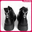 Giàybootpunk Jasmine với thiết kế có thể tháo rời và chi tiết đầu lâu kim loại, phù hợp cho phong cách thời trang Y2K