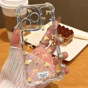 Hoa sao nhỏ sao nhỏPhù hợp với túi lưng iPhone 17 Pro Max, túi khí góc bốn cạnh