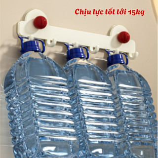 Móc Treo Đồ Dán Tường Không Khoan Đục, Móc Sau Cửa Treo Quần Áo Đa Năng Nhựa ABS Chịu Lực Tốt