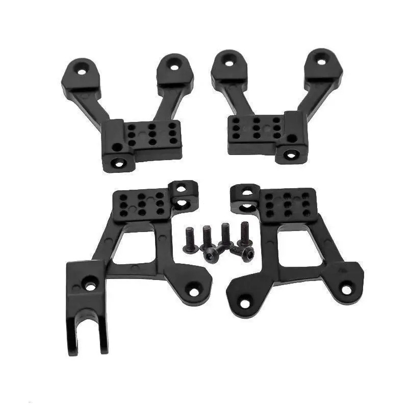 4 Kim Loại Trước & Sau Giảm Chấn Tháp Gắn Vòng Cho Trục SCX10 II 90046 90047 1 / 10 RC Xe Bánh Xích Nâng Cấp Phần
