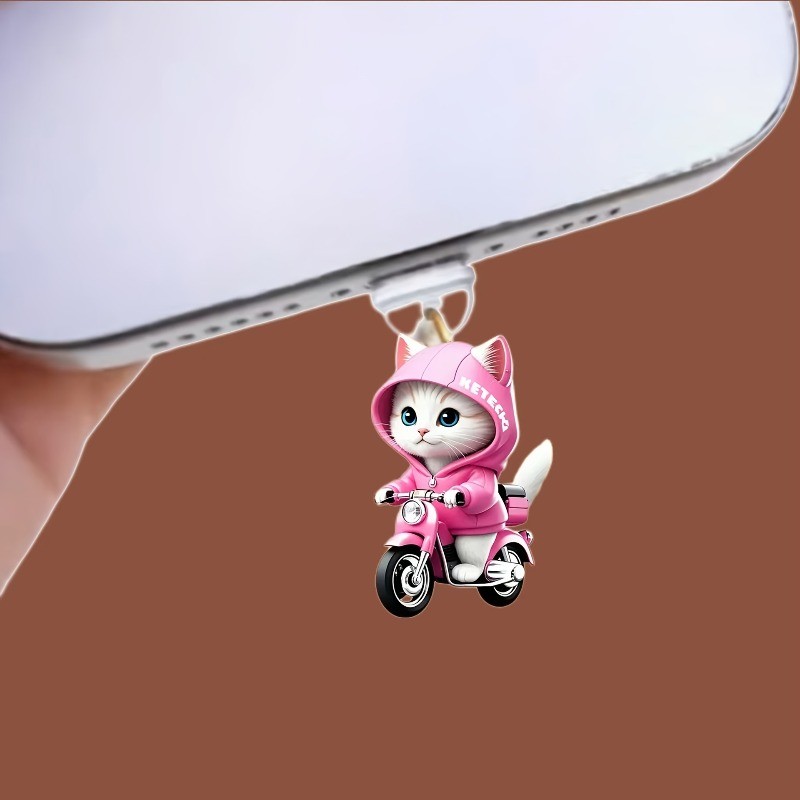 Hoạt Hình Mini Động Vật Type ‐ C Cổng Sạc Bảo Vệ Chống Bụi Chặn Dễ Thương Nhỏ Phụ Kiện Điện Thoại Quà Tặng
