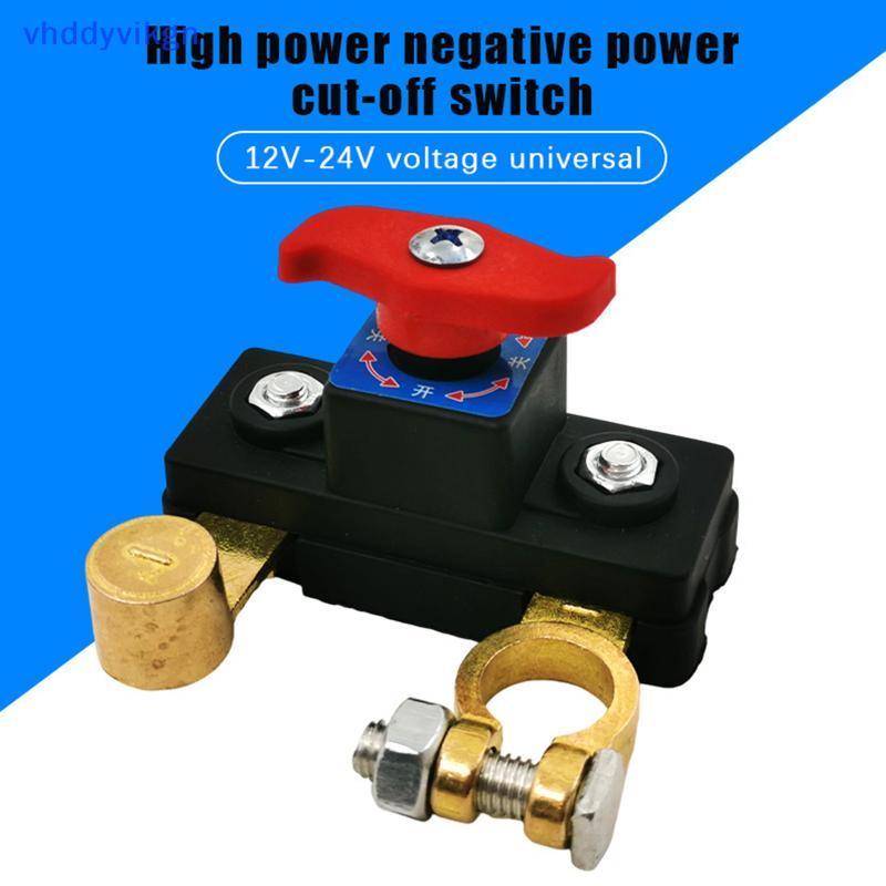 VHDD Tự Động Ngắt Kết Nối Pin Ô Tô Công Tắc Ngắt Mạch Chống Rò Rỉ Tiết Kiệm Điện Lý Tưởng Cho Lưu Trữ Xe Dài Hạn Dễ Dàng Sử Dụng VN