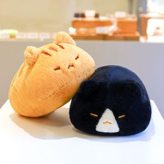 Búp bê đồng hành sang trọng ROLY, Đồ chơi nhồi bông mèo nhồi bông 43cm, Gối động vật nhồi bông siêu mềm Kawaii Quà tặng ngủ