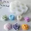 TRTR 7 Lưới Hoa Khuôn Silicon 3D Hoa Hồng Mẫu Đơn Bánh Sô Cô La Khuôn Nướng Bánh Handmade Nến Xà Phòng Thạch Cao Nhựa Thủ Công Dụng Cụ Làm VN