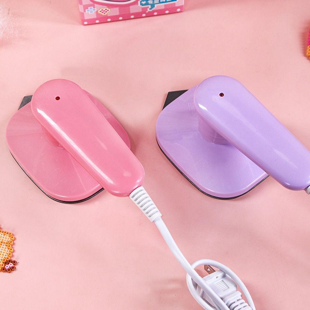 Bàn Ủi Mini Điện - Đá Nhân Tạo Ghép Đậu Cho Trẻ Em, Đồ Chơi Handmade Giáo Dục