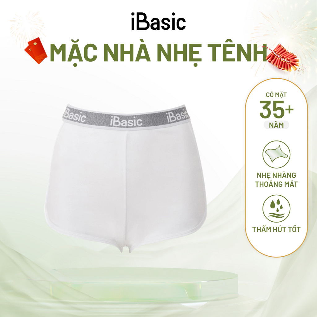 Quần mặc nhà iBasic Sleep short cotton USA kháng khuẩn HOMY044B ...