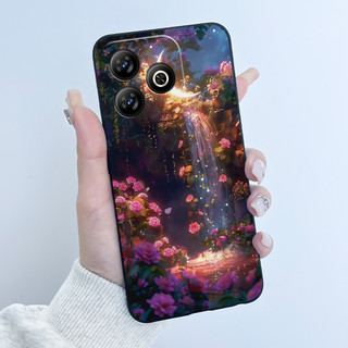 Dành Cho ZTE Axon 60 / Blade V60 / Nubia V60 Vỏ Thỏ Dễ Thương Cho ZTE Axon60 BladeV60 NubiaV60 Vỏ Bảo Vệ Silicon Đen