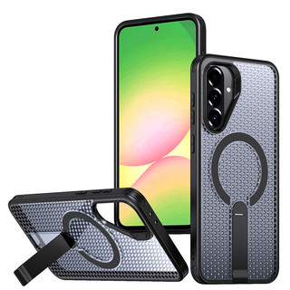 Vỏ tản nhiệt tế bào từ tính cho Samsung Galaxy A57 A56 A55 A36 A35 A26 A25 A16 A15 A14 S26 S25 S24 S23 FE Ultra Plus Ốp điện thoại chân đế