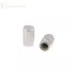 Ge 1 Chiếc 10 * 16MM Hợp Kim Nhôm Bạc Âm Thanh Inte Núm D Trục Hoa Chiết Áp Bộ Mã Hóa Nắp Lỗ n