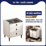 Tủ Đầu Giường Thông Minh 036 Đa Chức Năng, Sạc Không Dây, Đèn 3 Màu, USB, Loa Bluetooth , chuyên đồ dùng cho gia đình — ảnh 1