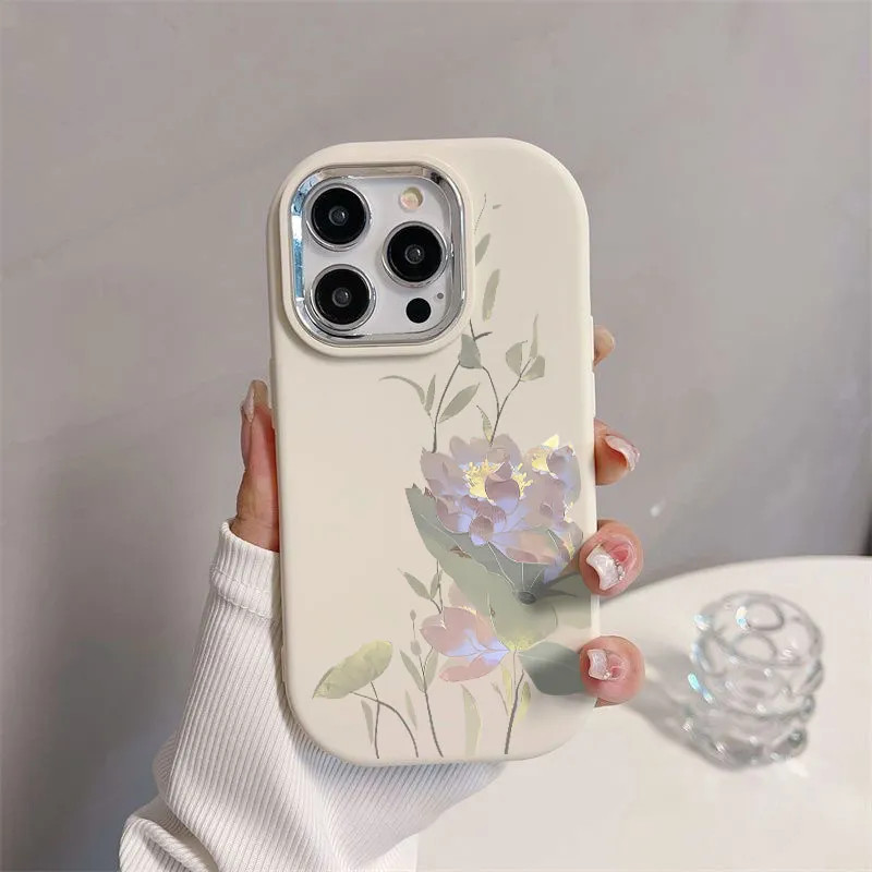 Gỗ hoa sen phù hợp với vỏ điện thoại iPhone 15/13/12/11, loại Promax 17/16/15/14, độ mịn 7