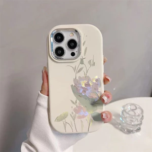 Gỗ hoa sen phù hợp với vỏ điện thoại iPhone 15/13/12/11, loại Promax 17/16/15/14, độ mịn 7