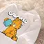 Tròn Cổ, Dáng Rộng, Hình In, Khí Thoáng, Ngắn Tay, Thoải Mái, Cotton