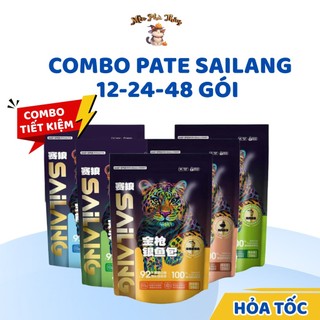 [Thanh Lý] [Combo 12-48 Gói] Pate SAILANG / LANGLIKE 70g không chất bảo quản, dễ tiêu hoá