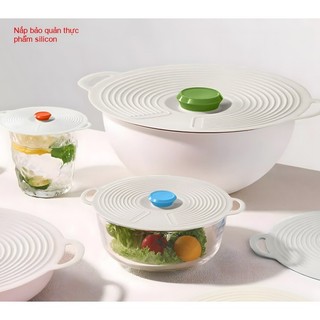 Nắp bảo quản silicone tủ lạnh - Nắp Nồi / Nắp Đậy / Nắp Đậy Tô， Silicone，Bảo quản thực phẩm，Chịu nhiệt，Cho tủ lạnh