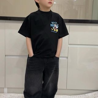 [AFF - DOU DOU KID] AP70 Áo Phông Trẻ Em Hữu Cơ 14-48kg