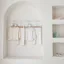 Bộ Đồ Ngủ Bé Gái Mùa Xuân Thu Hoa Homewear Bộ Hai Mảnh 80-130 Size U4T0