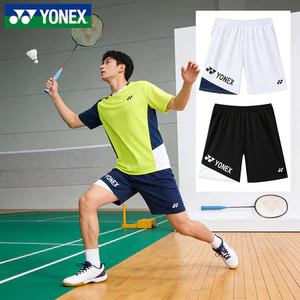 Quần short thi đấu cầu lông YONEX, quần short tập thể dục khô nhanh, quần short tập luyện thoáng khí
