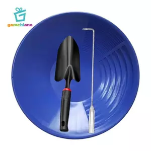 Bộ dụng cụ Panning vàng 13,78 inch với công cụ thu thập thiết bị xẻng và móc
