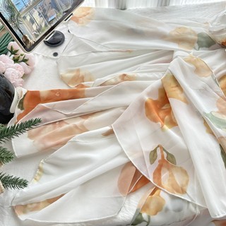 Gợi Cảm Đầm Ren Nữ Mùa Hè, Váy Dài Họa Tiết Hoa, Phù Hợp Đi Biển