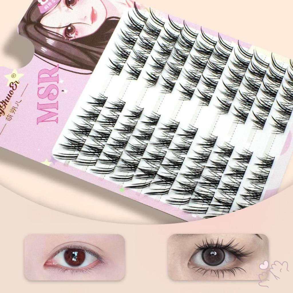 Lông mi cụm tự nhiên 11-13mm - Trang điểm Cosplay DIY làm đẹp hàng ngày