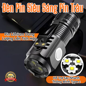 【Siêu sáng】 Đèn pin LED gắn mũ bảo hiểm / Đèn pin siêu sáng chống nước / Đèn pin mini/den pin sieu sang/đèn pin cầm tay/đèn pin siêu sáng nhỏ gọn