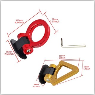 Móc kéo ô tô ABS kiểu thể thao đua xe Miếng dán trang trí,Mô phỏng / Trang trí,Trang trí ngoại thất, tăng thể thao