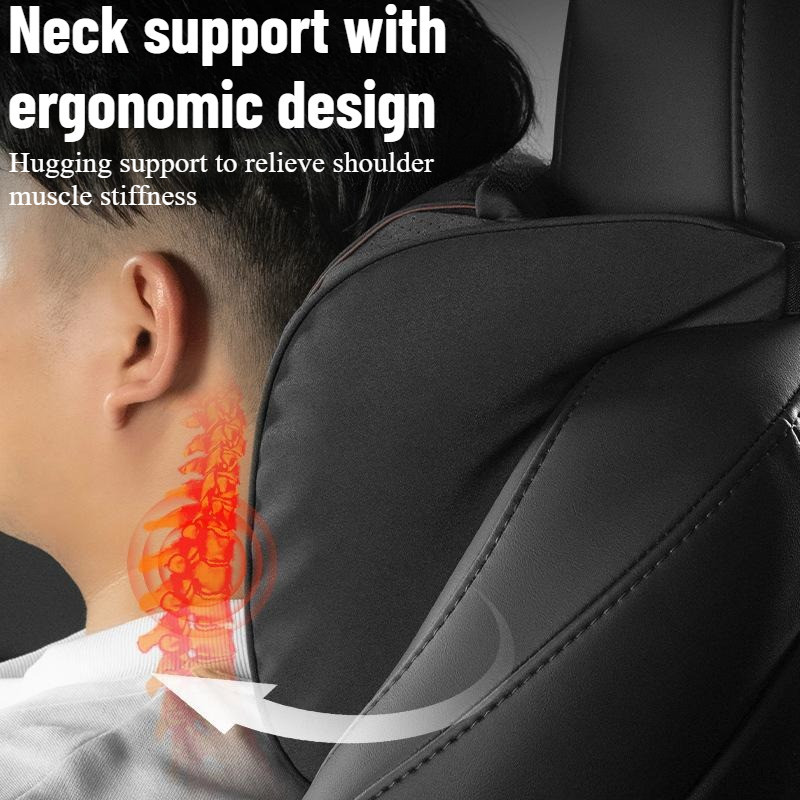 Gối Tựa đầu ô Tô,Gối Cổ Ergonomic,Thiết Kế Thoáng,Phụ Kiện Nội Thất ô Tô Du Lịch,Phù Hợp Với Nhiều Loại Xe