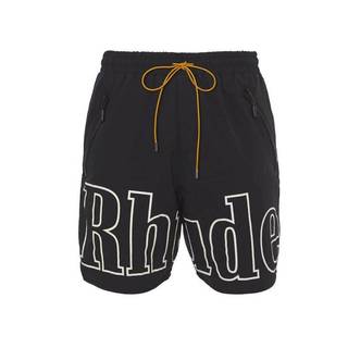 Rhude Summer American Shorts Men's Thin Fitness Street High Street Loose Quick-Drying Sports Training Basketball Pants Tide WRKn
