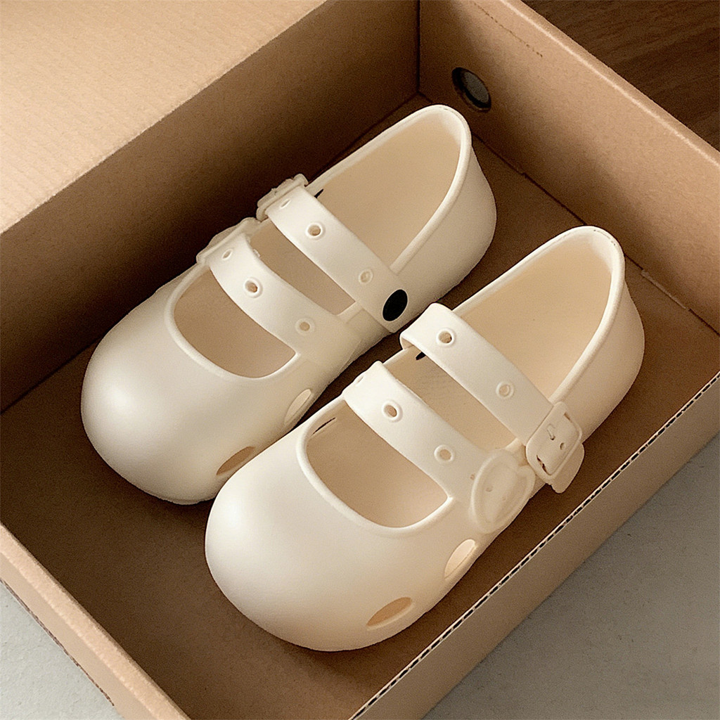 XIXITIAO Mary Jane Giày Nữ 2026 Phong Cách Mới Kỳ Nghỉ Bãi Biển Ba Lê Hàn Quốc