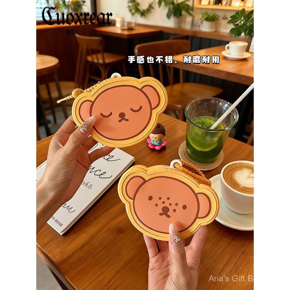[Aria G-1] Ví đựng tiền xu Miffy được ủy quyền chính hãng Boris Tai nghe Bluetooth Lưu trữ hoạt hình Mặt dây chuyền Mini Sandwich