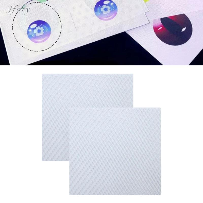 Jfory 2x Fursuit Eyes Mesh Craft Làm trống thoáng khí có thể in được cho mặt nạ Lưới mắt