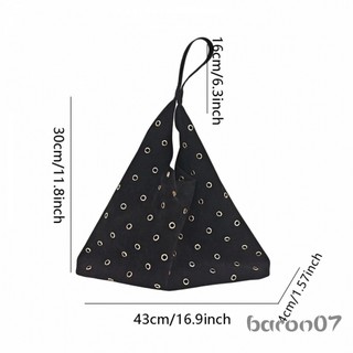 Túi đeo vai có lỗ đinh tán dành cho nữ Da lộn Slouchy Túi đeo nách đi lại hàng ngày