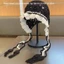 PYCOU Dệt Kim Ngọc Trai Ren Beanies, Mũ Hoa Rỗng Thoáng Khí Mềm Mại, Thời Trang Dệt Kim Tay Viền Phong Cách Bohemian Mũ Móc Dành Cho Nữ Sinh Viên Bé Gái