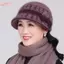 HFSHY Mũ Bóng Chày Lông Cừu Ấm Áp, Phù Hợp Cho Người Trung Niên và Cao Tuổi