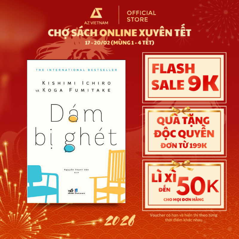 Bìa sách Dám Bị Ghét