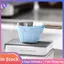 Cốc bắn Espresso Thép không gỉ Cốc rót Espresso Cốc đo Espresso Tay cầm bằng gỗ