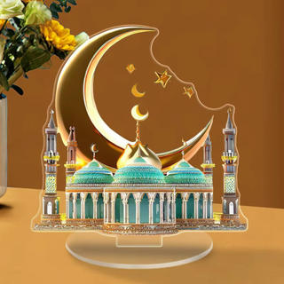 Trang trí nhà cửa lễ hội Hồi Giáo Ramadan Eid, nghệ thuật phẳng, trang trí tiệc, kỷ niệm