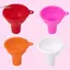 TRTR 8CM Phễu Silicon Động Cơ Rộng Phễu Đậu Phễu Lớn Đa Năng Rượu Rò Rỉ Dầu Rò Rỉ Phụ Kiện Nhà Bếp VN