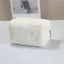 Túi đựng đồ trang điểm sang trọng CPINCP Velvet, Túi đựng mỹ phẩm di động phồng, lông mềm dễ thương Bộ sắp xếp lưu trữ dung lượng lớn Sử dụng du lịch