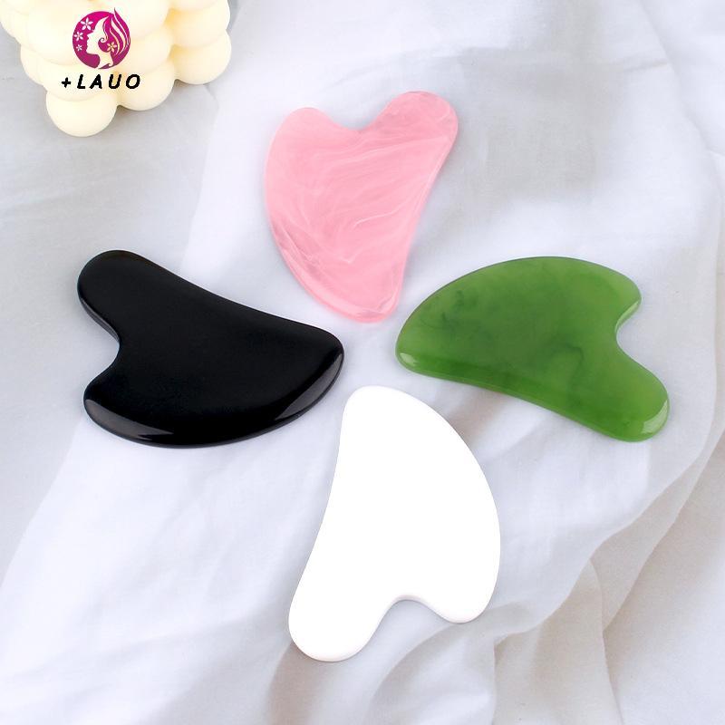 Springevenstar 1 Đá Mới Gua Sha Massage Ban Cho Mặt Hoa Hồng Thạch Anh Guasha Tấm Ngọc Mặt Máy Mát Xa Cạp Dụng Cụ Cho Mặt Ne Ba Body Springevenstar