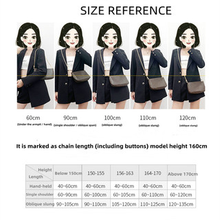 Cao Cấp Dây Xích Túi Phụ Kiện Siêu Nhẹ Nhôm Kim Loại Messenger Dây Đeo Vai Nách Di Động Không Phai Màu Túi Nữ Shou