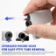 Exhila ABS PTFE Adapter Cho Máy In 3D Hỗ Trợ Đầu Vào Dây Tóc Đôi Và Đầu Ra Mịn
